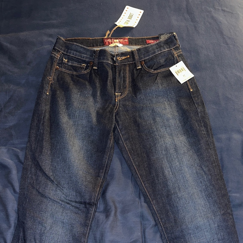 Lucky Brand Dark Blue Denim Jeans